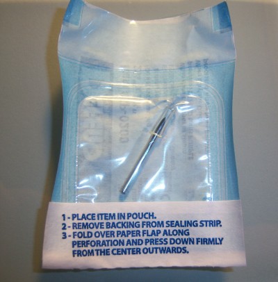 Internally Threaded Body Piercing Needle