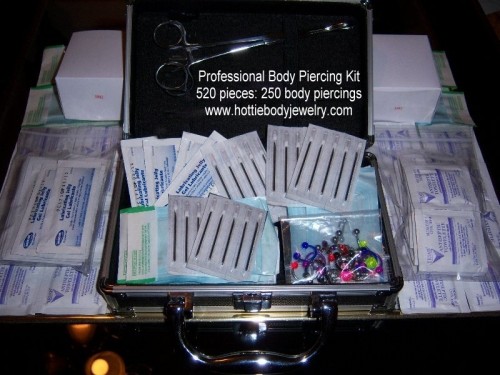 Professional Body Piercing Kit